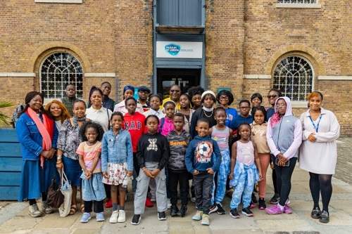 IROKO Theatre visits The Museum of London Docklands with 2 Supplementary Schools.