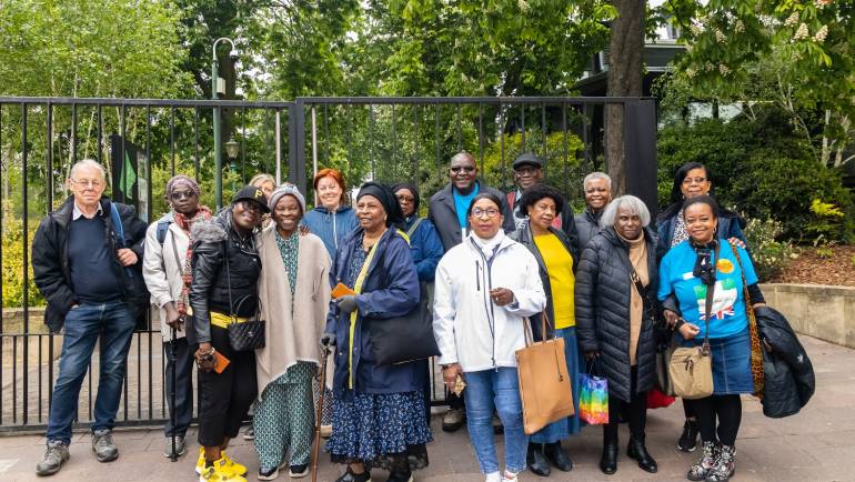 IROKO Theatre Visits The Horniman Museum and Gardens in South London