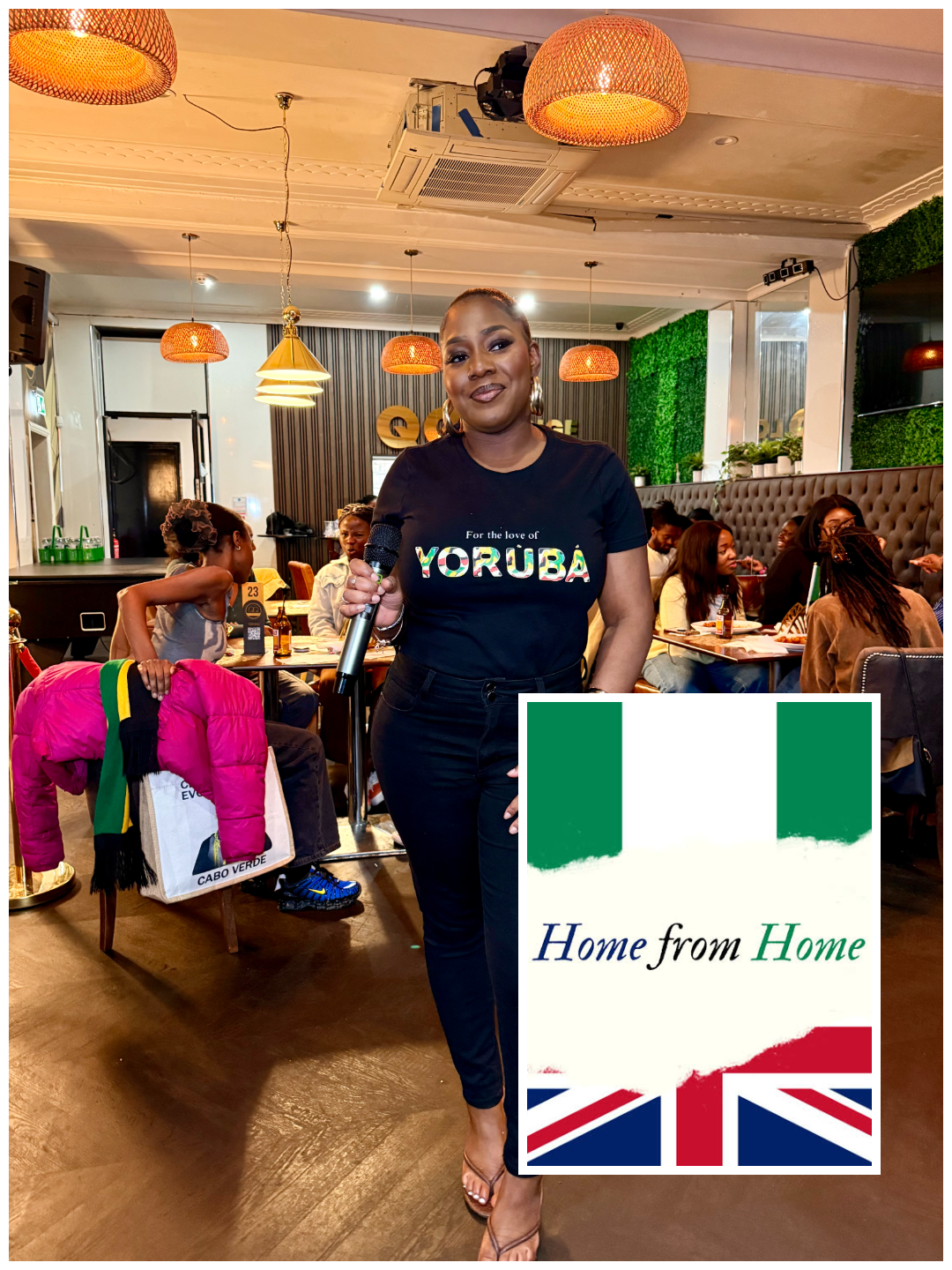 Home From Home With Founder of For the love of Yorùbá Ife Akintobi-Akinwale